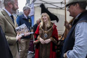 Lady Mayor at Livery Fair