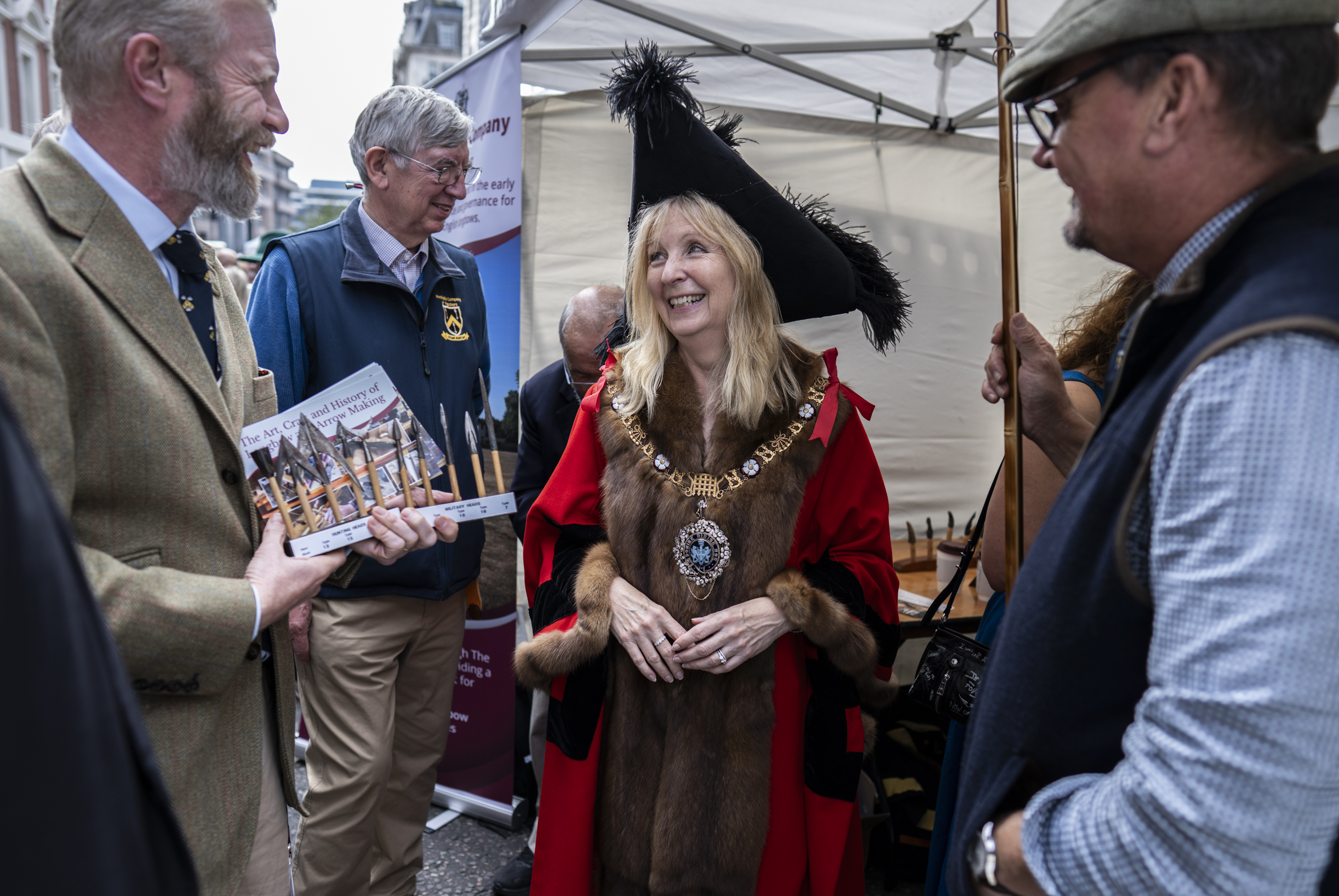 Lady Mayor at Livery Fair